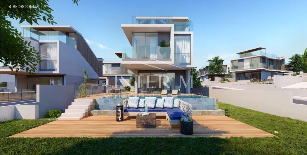 Beachfront Villas For Sale In Chloraka, Paphos  (3 Bedroom)