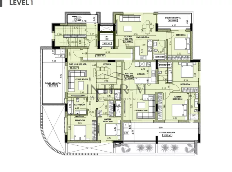 Exclusive 1-Bedroom Apartment For Sale – Kato Polemidia, Limassol,Cyprus (1 Bedroom) φωτογραφία 2
