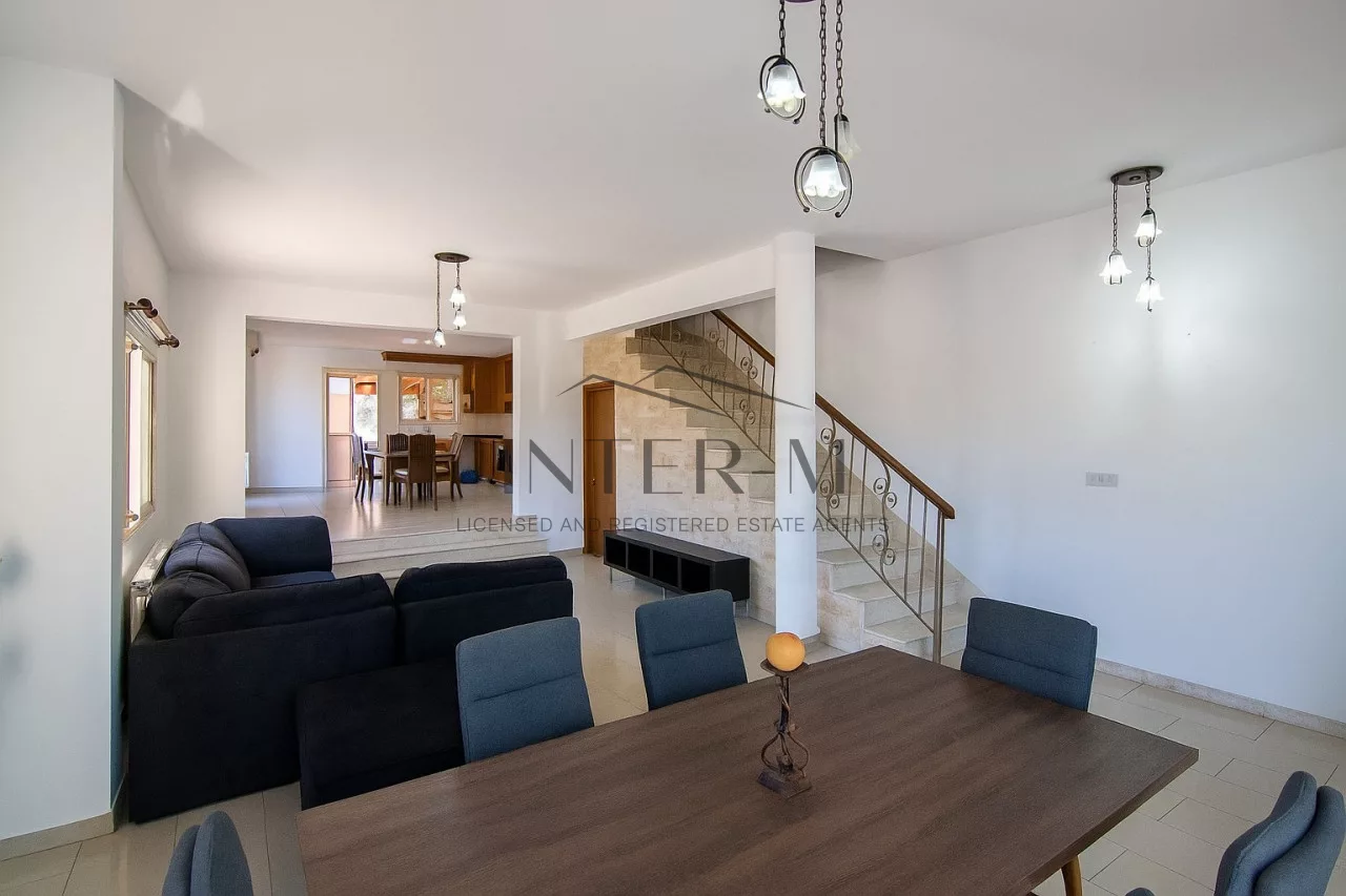 3-Bedroom Semi-Detached House For Rent In Pareklisia, Limassol, Cyprus (3 Bedroom)