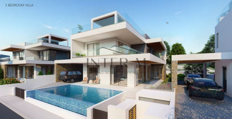 Beachfront Villas For Sale In Chloraka, Paphos  (3 Bedroom) photo 4