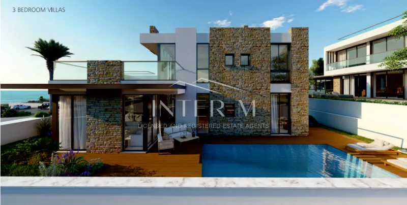 Beachfront Villas For Sale In Chloraka, Paphos  (3 Bedroom) photo 2