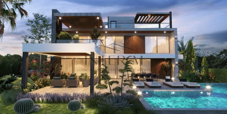 Countemporaty Beachfront Villa For Sale In Ayia Napa, Famagusta(6 Bedrooms)