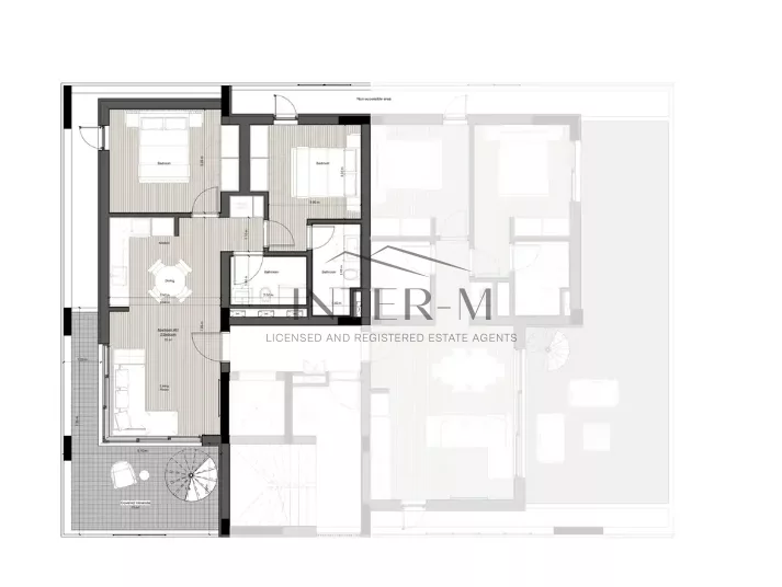 Penthouse For Sale – Agios Ioannis, Limassol,Cyprus (2 Bedroom) photo 2