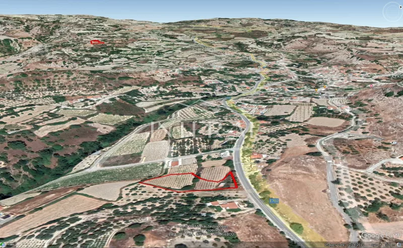 Residential Land For Sale In Letymbou, Paphos, Cyprus(2,536 Sq.m) φωτογραφία 3