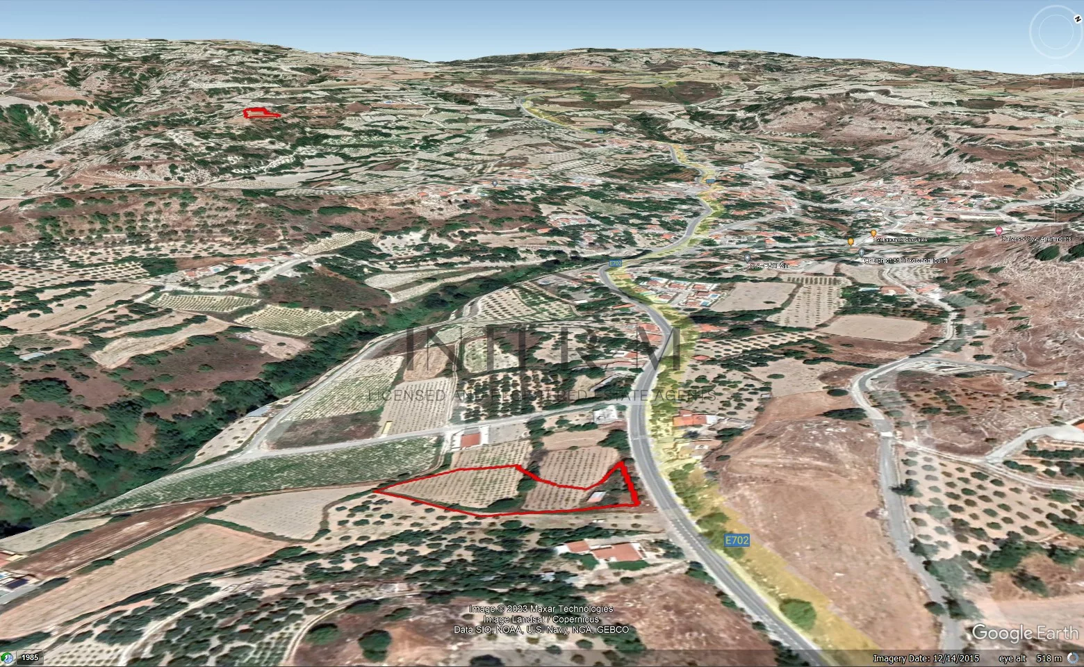 Residential Land For Sale In Letymbou, Paphos, Cyprus(2,536 Sq.m) photo 3