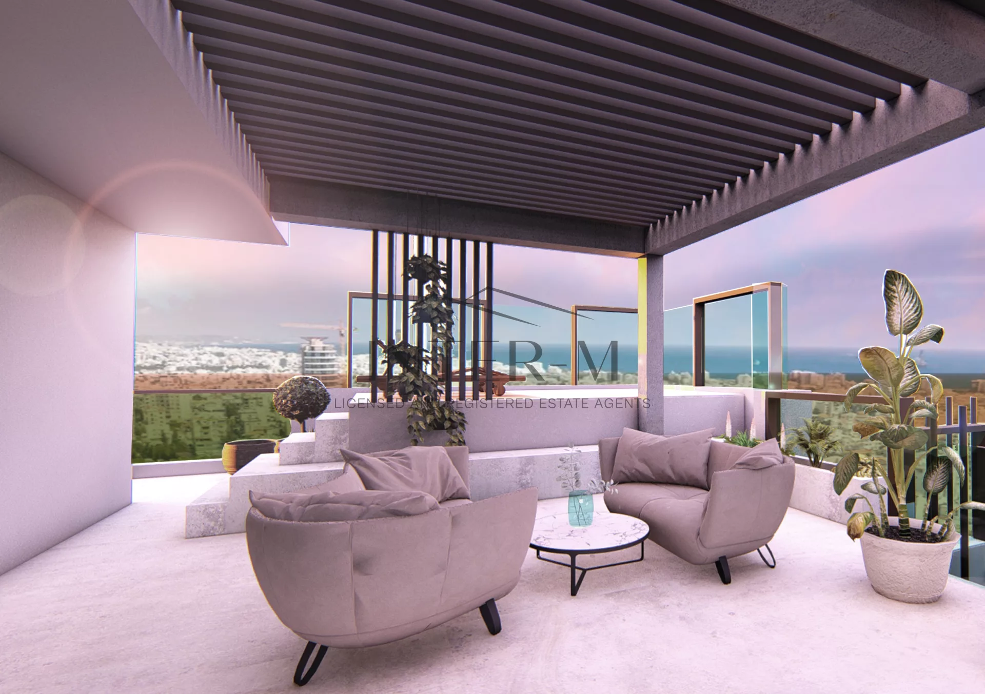 Under Construction Luxurious Apartment For Sale In Apostolos Andreas, Limassol (2 Bedroom)