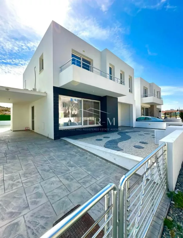 Semi-Detached House For Rent In Pyla, Larnaca, Cyprus (3 Bedroom)