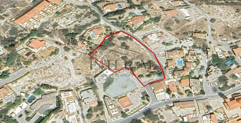 Residential Land For Sale In Agios Tychonas, Limassol, Cyprus(4,409m²) φωτογραφία 4