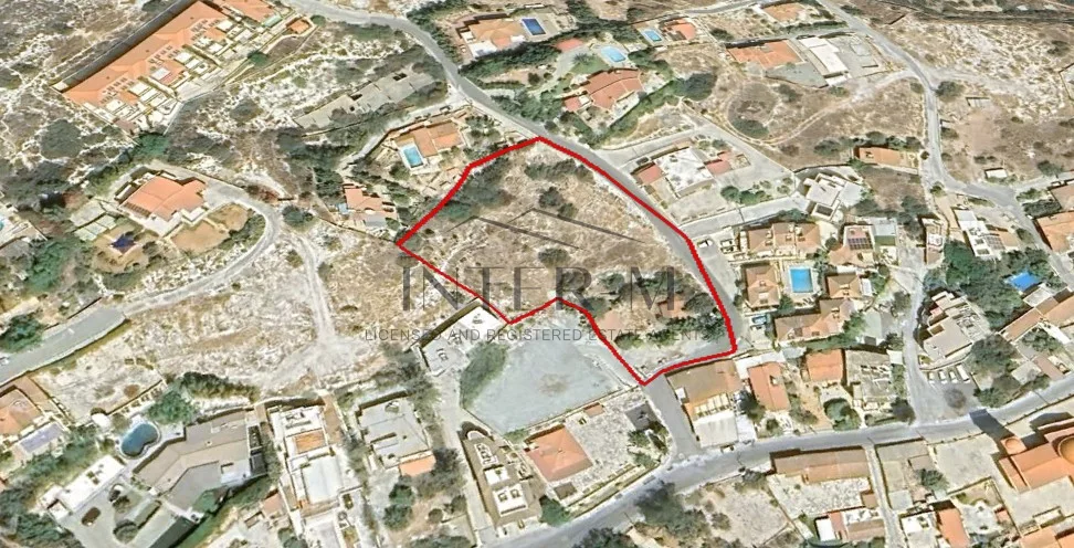 Residential Land For Sale In Agios Tychonas, Limassol, Cyprus(4,409m²)