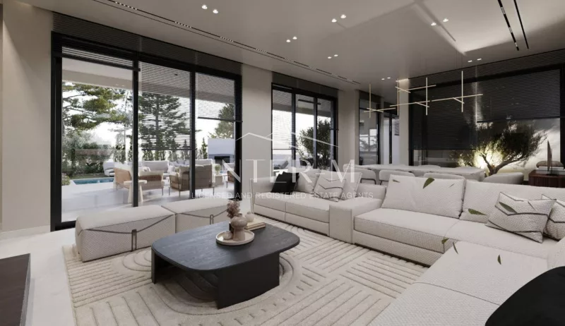 Brand New Luxury Detached Villa With Sea Views In Mouttagiaka, Limassol, Cyprus(6 Bedrooms) photo 4