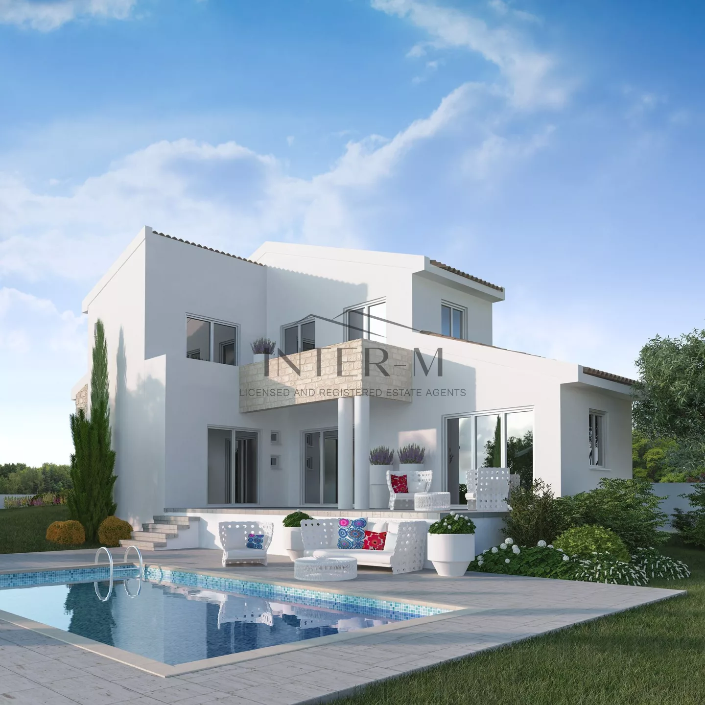 Elegant  Villa For Sale In Pissouri, Limassol, Cyprus(3 Bedrooms)