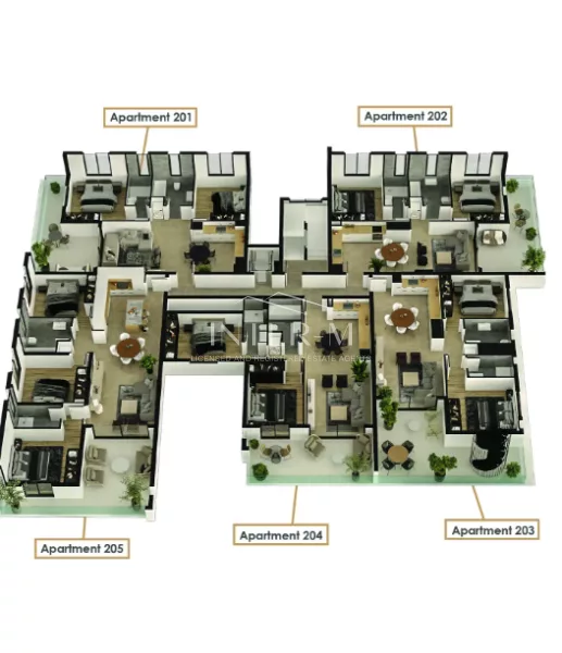Contemporary 2-Bedroom Apartment For Sale | Agios Fanourios, Aradippou, Larnaca,Cyprus (2 Bedroom) photo 2