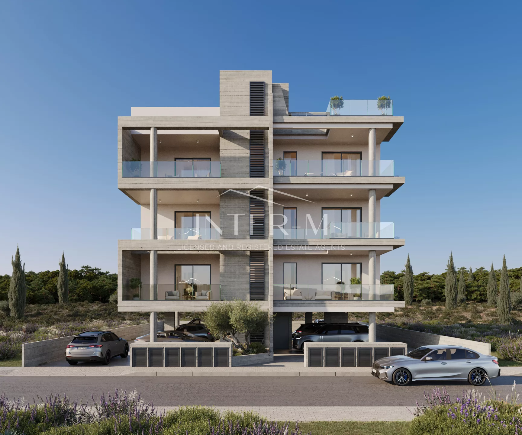 Brand New Studio Apartment With Expansive Covered Balcony And Premium Finishes In Zakaki Limassol Cyprus (35sqm) (1 Bedroom) (1 Bedroom) (1 Bedroom)