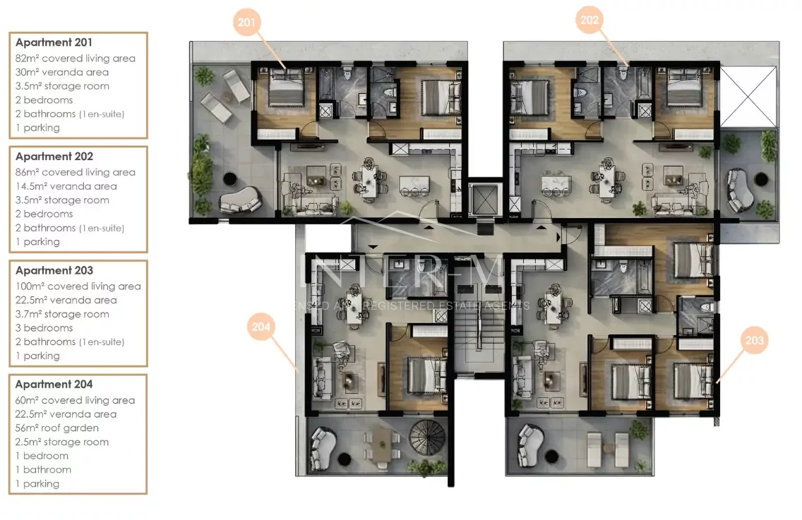 Luxury 3-Bedroom Penthouse For Sale | Kiti, Larnaca,Cyprus (3 Bedroom) φωτογραφία 2