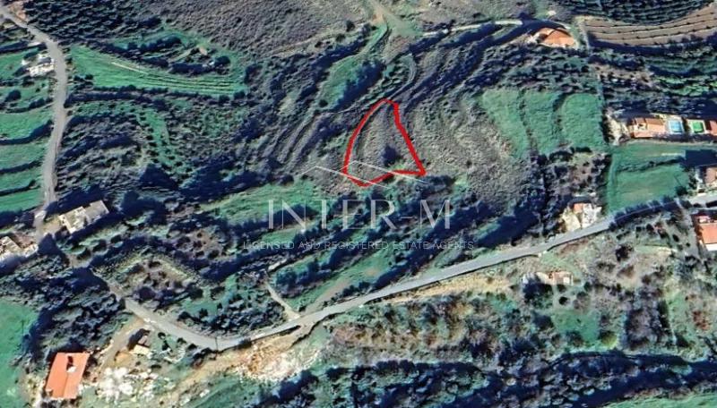 Residential Land For Sale In Pomos, Paphos, Cyprus(1227 Sq.m)