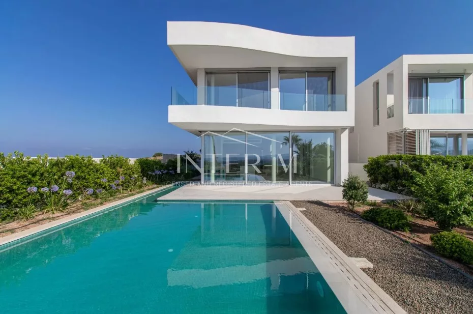 Modern Seafront Villa For Sale In  Coral Bay, Paphos, Cyprus( 5 Bedrooms)